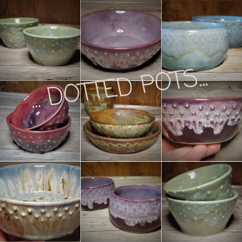 Dotted pots